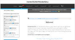 Desktop Screenshot of hunstermonter.net